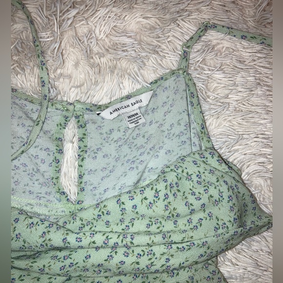 Mint Green Cowl Neck Top - Picture 4 of 6